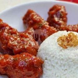 Nasi Chicken Wing