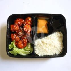 Spicy Chicken Breast   Cheese   Rice