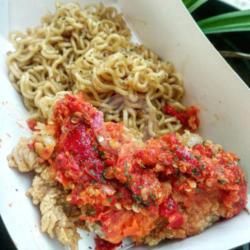 Geprek Ayam   Mie Goreng