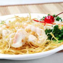 Salad Udang   Kentang Goreng