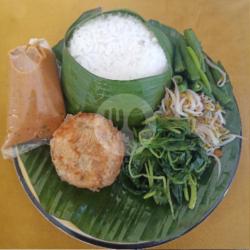 Nasi Pecel Perkedel