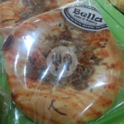 Roti Pizza Toping Ayam / Sosis