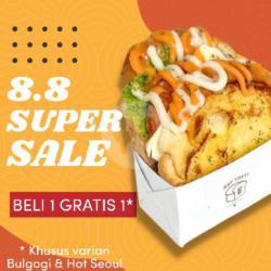 8.8 Bulgogi Toast Free Ice Tea