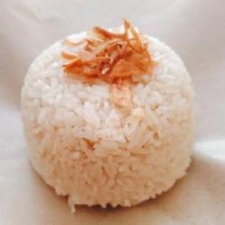 Nasi Uduk Bawang Goreng