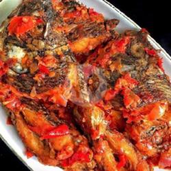 Ikan Mujair Sambal Merah   Nasi