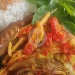 Ayam Goreng Sambal Mangga   Nasi