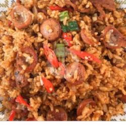 Nasgor Sosis Ayam Suir