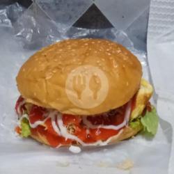 Burger Ayam Ham