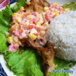 Nasi Ayam Salad