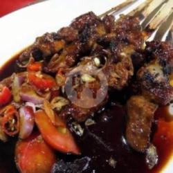 Sate Kambing Campur Kuah Gule