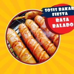 Sosis Bakar Fiesta Rasa Balado (3 Tusuk)