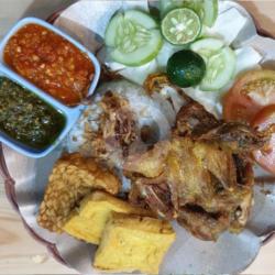 Paket 15 Nasi Uduk   Burung Puyuh Goreng   Tahu   Tempe