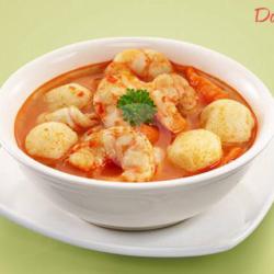 Sup Seafood Pedas (tomyam)