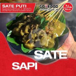 Sate Sapi. Kuah Padang