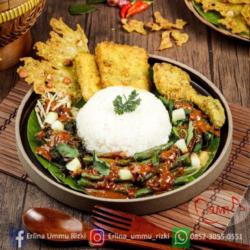 Nasi Pecel Ayam