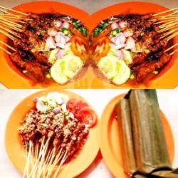 Combo Sate Kambing   Lontong