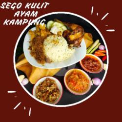 Sego Kulit   Bebek.   Es Sirup Sumringah