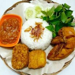 Nasi   Pecal Ayam   Manggo Flour