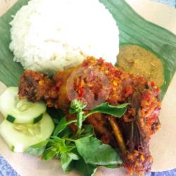 Bebek Rica Rica   Nasi