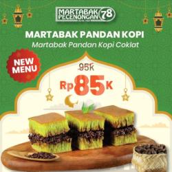 Martabak Pandan Kopi Cokelat