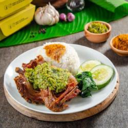 Bebek Goreng/kosek/bakar   Tempe   Telor