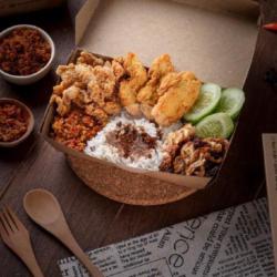 Nasi Kulit   Ikan Dory