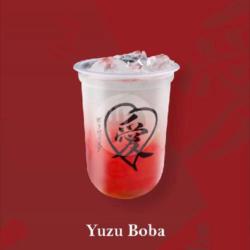 Yuzu Boba ( Black Pearl )