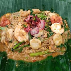 Bihun Kangkung Belacan  Lengkap