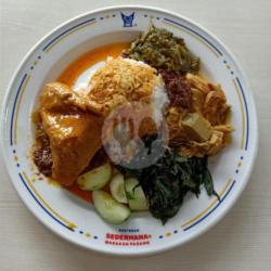 Nasi Rames Ayam Gulai