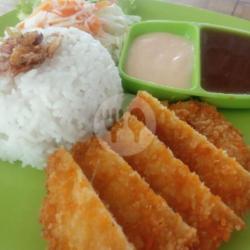 Chiken Katsu   Nasi