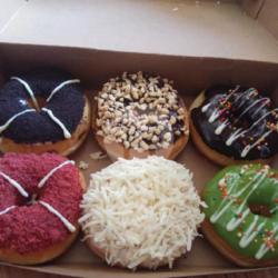 6 Donat Varian Rasa