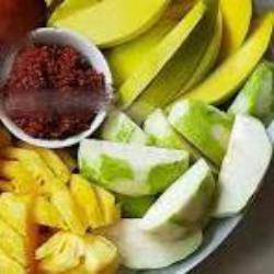 Rujak Buah Bangkok Mix Nanas,mangga,jambu Kristal Mantul