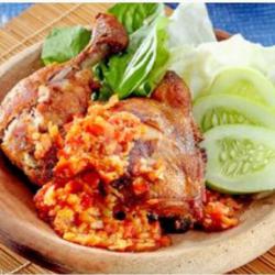 Ayam Goreng Gurih (paha)sambal Bawang