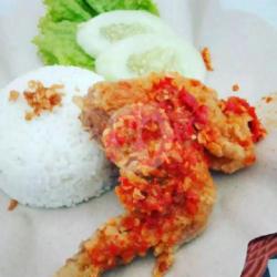 Paket Nasi Sayap Geprek