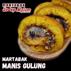 Martabak Manis Coklat Kacang Gulung