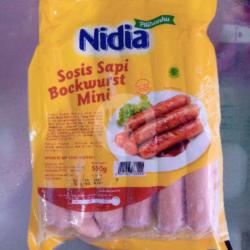 Nidia Sosis Sapi Boekwurst Mini