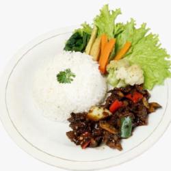 Nasi Beef Blackpepper