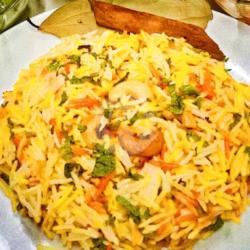 Mutton Biryani Rice (half Porsi)