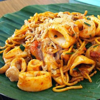 Mie Aceh Goreng Cumi