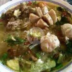 Soto Bakso Topping Daging Sapi