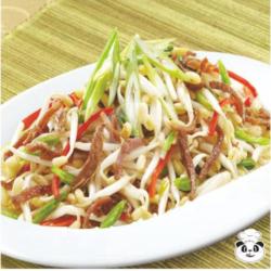 Bean Sprout Shredded Crispy Duck