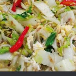 Tumis Sawi Putih Teri