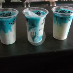 Boba Milk Vanilla Blue