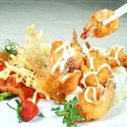 Salad Udang Goreng Buah L