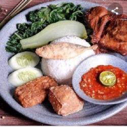 Ayam Tempong Dada Bakar