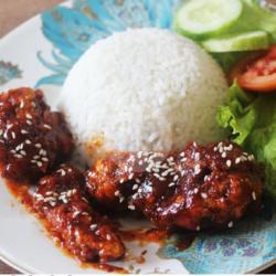 Nasi Ayam Korean Spicy