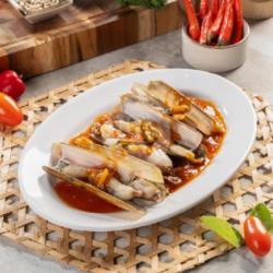 Kerang Bambu Saos Padang