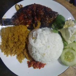 Nasi Nila Bakar Kremes