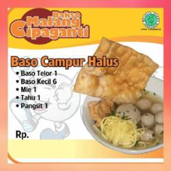 Bakso Malang Campur Halus