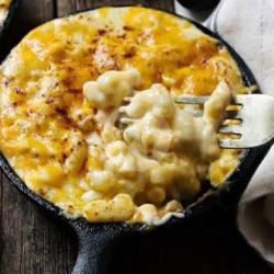 Macaroni Beef Cheese Brulle